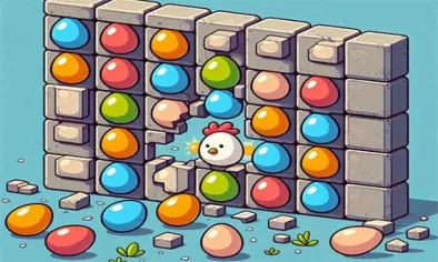 Eggs Brick Breaker